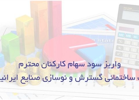 واریز سود سهام کارکنان شرکت ساختمانی گسترش و نوسازی صنایع ایرانیان مانا، ۹۷۱۱۱۴