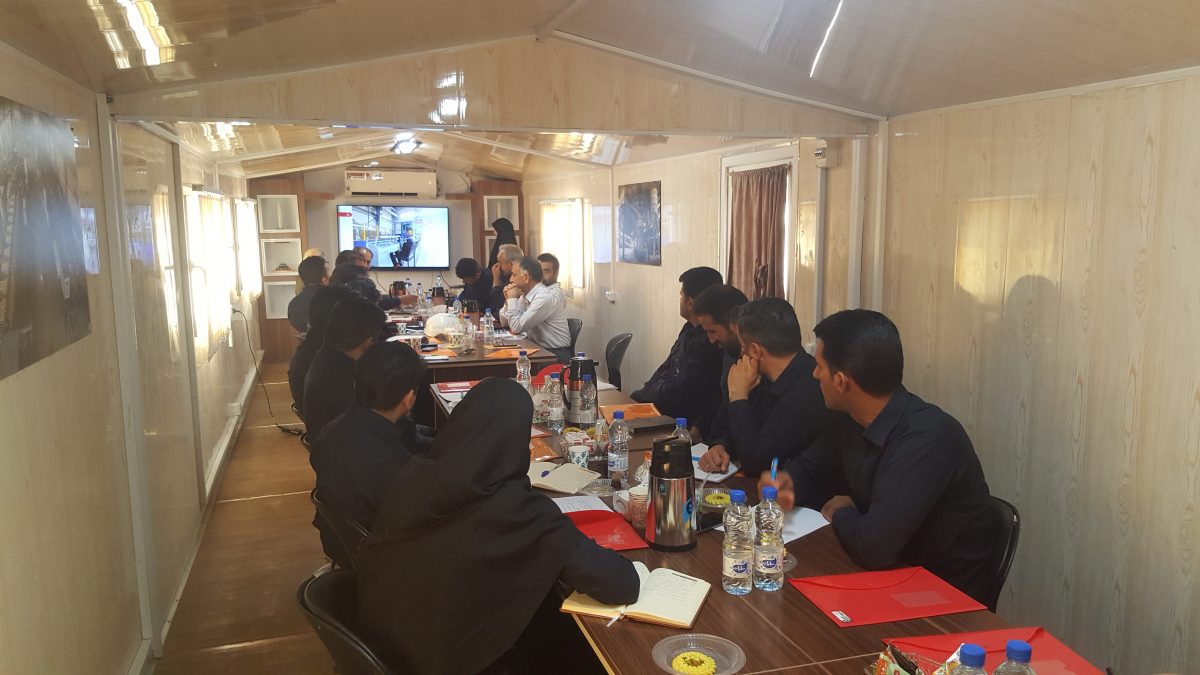 برگزاری هفتاد و ششمین گردهمائی مدیران و مسئولین HSCE شرکت های تابعه میدکو در مجتمع صنعتی تامیدکو ، 19/04/98