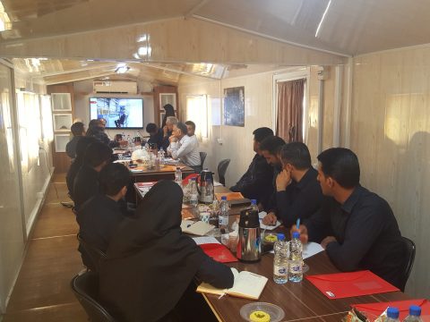 برگزاری هفتاد و ششمین گردهمائی مدیران و مسئولین HSCE شرکت های تابعه میدکو در مجتمع صنعتی تامیدکو ، 19/04/98
