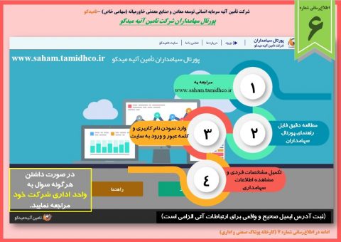 اطلاع رسانی شماره 6